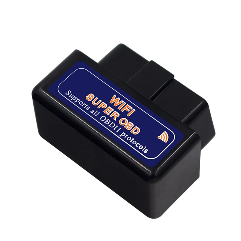 Мини elm327 Wi-Fi V1.5 25k80 диагностический сканер obd-ii Wi-Fi Elm 327 IOS, android ПК Obd2 1,5 код ридер 25k80 чип