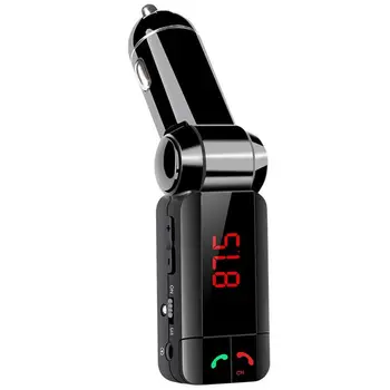 

BC06S Car Bluetooth Car FM Transmitter Car MP3 Dual USB Car Charger Bluetooth Player