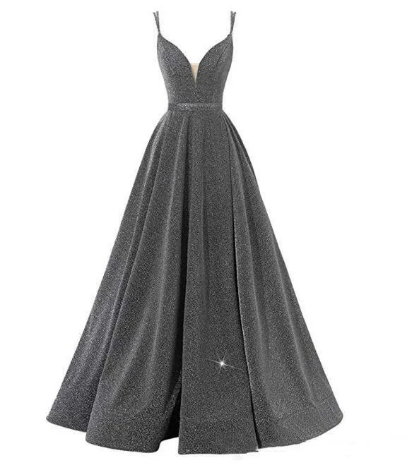 BGW Vestido, вечерние платья на выпускной, Bola Vestido De Noite Da, глубокий v-образный вырез, с разрезом, вечернее платье, без рукавов, с открытой спиной, на тонких бретелях