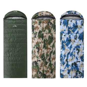 

Envelope Type Duck Down Sleeping Bag Winter Outdoor Camping Spliceable Waterproof Sleeping Bag -30℃ to -15℃ Down Content 2000g