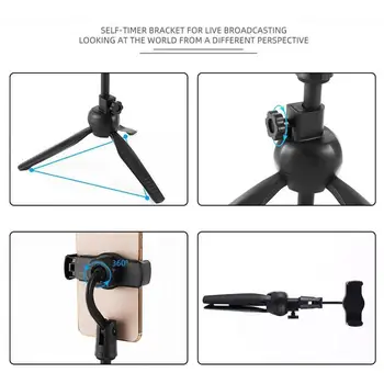 

Universal Wireless Bluetooth Selfie Stick Live Tripod Monopod For Gopro For Smartphone Slr Sport Camera
