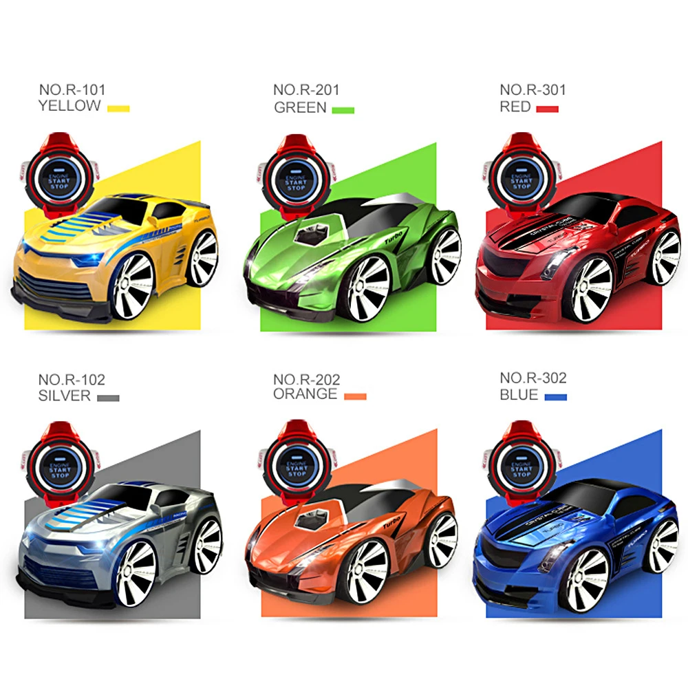 Умные часы RC автомобиль Голосовое управление игрушки с дистанционным