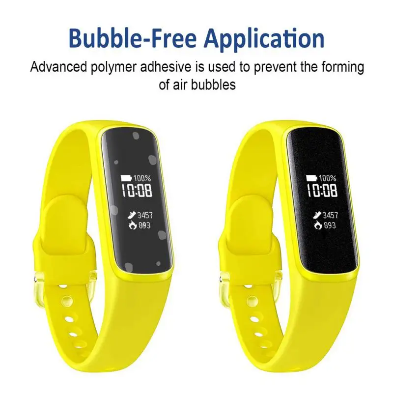 5 шт. Защитная пленка для Samsung Galaxy Fit e R375 умный браслет полноэкранная проницаемая