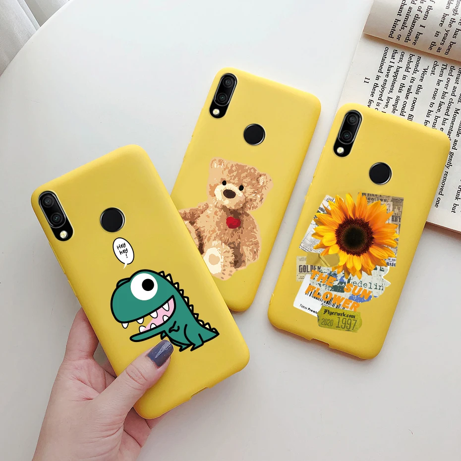 kwmobile Funda compatible con Huawei P Smart (2019) - Funda de silicona TPU  con acabado suave - Lavanda