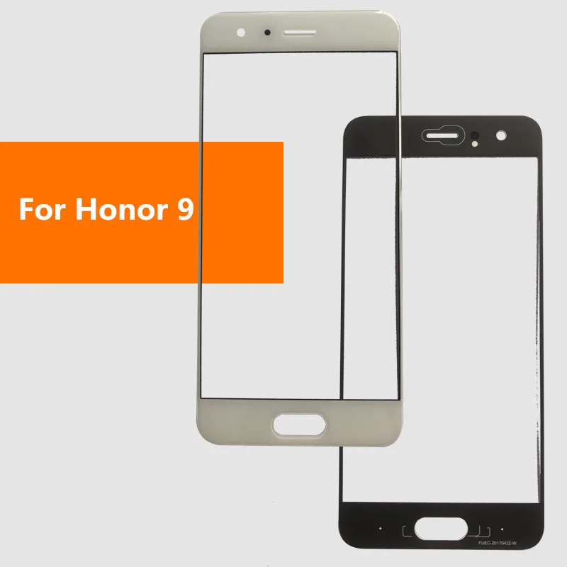 Honor9 сенсорный экран для Huawei Honor 9 Передняя стеклянная крышка ЖК-дисплей внешняя панель Объектив телефон запчасти