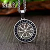 Beier 316L stainless steel Nordic Viking Symbol Wolf Men's Pendant Necklace Vintage Amulet High Quality Jewelry ZP002 ► Photo 1/6