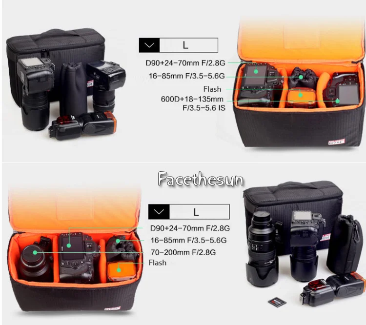 Camera bag insert carry bag BZ-N-1-6