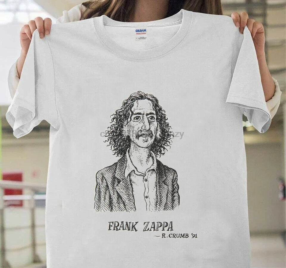 Винтажная 1991 FRANK ZAPPA rotor CRUMB футболка с коротким рукавом размер S-XXL удобная |