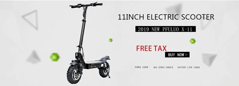 PFULUO X-11 Kickscooter 1000 Вт Мотор 50 км/ч 1" Умный Электрический Скутер 2 колеса с городскими шинами Ховерборд скейт Ховерборд доска