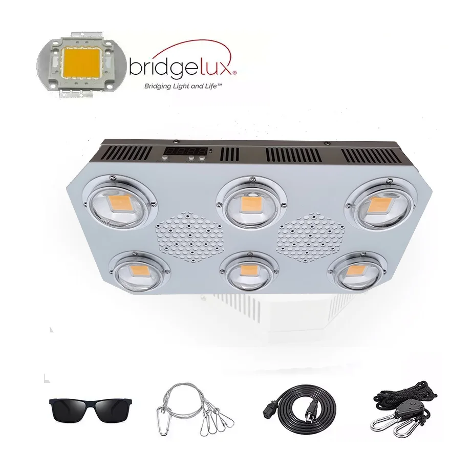 Bridgelux COB 1800 Вт Таймер светодиодный светильник для выращивания комнатных