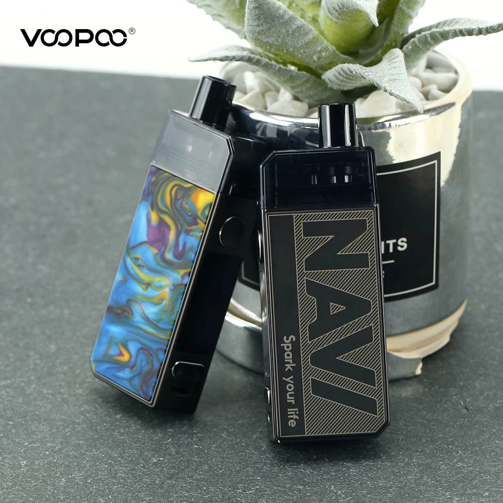 Оригинальный VOOPOO NAVI Pod комплект электронных сигарет с 3 8 мл Замена картридж 1500 мАч