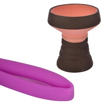 H1.5m Управление по санитарному надзору за качеством пищевых продуктов и медикаментов без запаха толстые силиконовый шланг трубки и кальян наргиле Натуральная глина кальянных чаш для кальян chicha