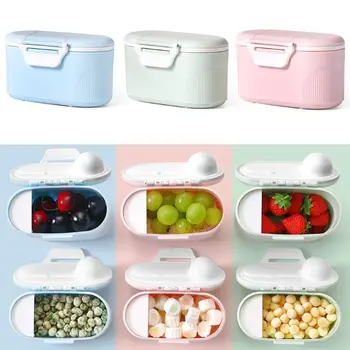 

New Baby Milk Powder Box Large Capacity Storage Tank Kids Children Portable Food Container Can 19QF