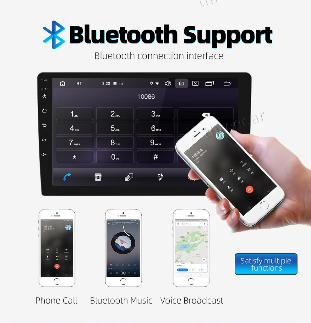 Threecar 2din Android 9 Ouad Core PX6 автомобильный Радио стерео для KIA Sportage 3 2010-2015 GPS Navi Аудио Видео плеер Wifi HDMI TPMS Threecar 2din Android 9 Ouad Core PX6 автомобильный Радио стерео для KIA Sportage 3 2010-2015 GPS Navi Аудио Видео плеер Wifi HDMI TPMS