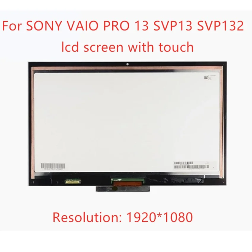 Сменный ЖК-дисплей для SONY VAIO PRO 13 PRO13 SVP13 SVP132 SVP132A SVP1321 сенсорный экран с цифровым