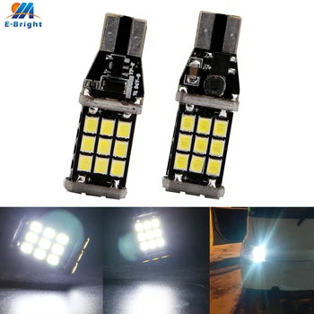 

2pcs W16W Canbus T15 2835 21 SMD LED Bulbs Auto Reverse Lamp Backup Light 921 912 W16W LED Bulbs Xenon White 6000-6500K No Error