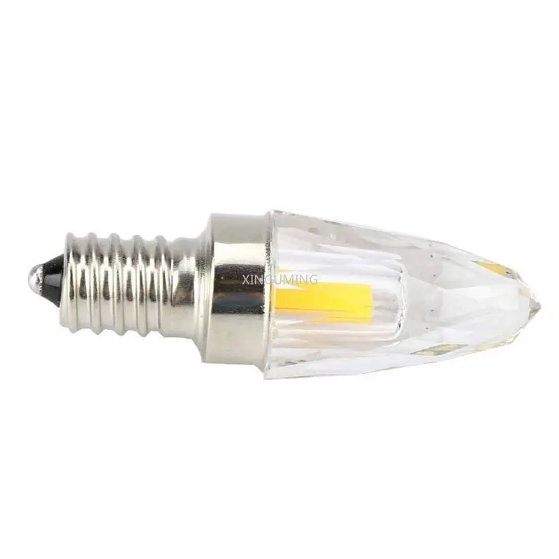 

E12 3W COB corn light bulb 360 beam angle dimming replacement halogen chandelier 20W 220v