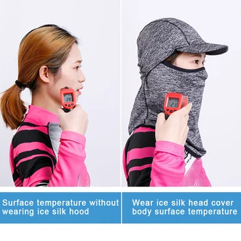 

Newly Sun Protection Mask Hygroscopic Breathable Summer Headgear Sports Riding Cycling Running CTN88
