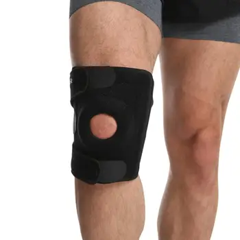 

1 pcs Adjustable Knee Brace Pain Arthritis Patella Stabilizers Knee Brace Support Non Slip Comfort Safety Compression Knee Sleev