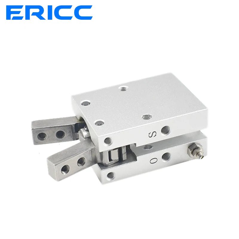 MHC2 10D 16D 20D 25D 32D пневматический Захват двойного действия SMC тип Угловые алюминиевые