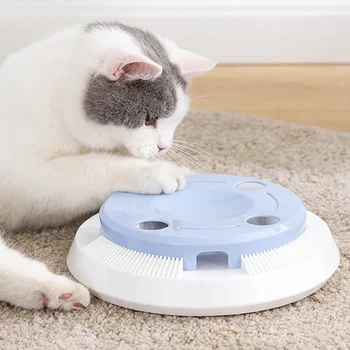 

Electric Cat Toy Feather Automatic Telescopic Funny Cat Stick Turntable Interactive Toys For Cat Feather Teaser Cat Toy New