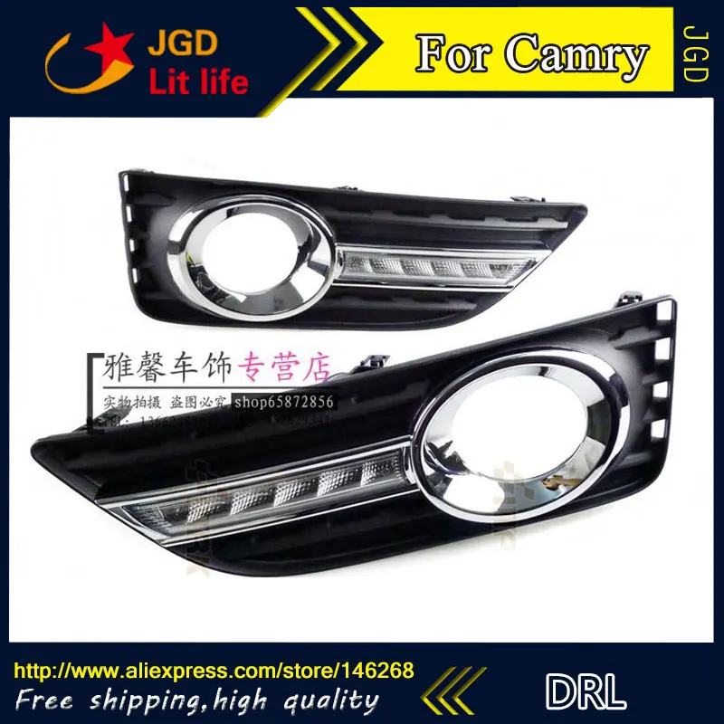 Бесплатная доставка! Дневные ходовые огни для Toyota Camry 6000 12 В 2012 к|daytime running lights|drl