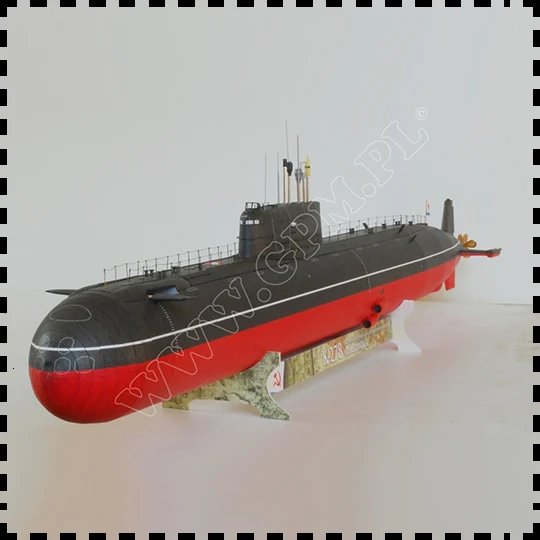 1:200 пропорциональная сборочная модель советская K-685 Атомная Модель подводной лодки DIY игрушка ручной работы