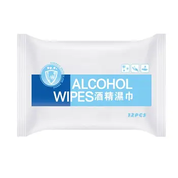 

12pcs/bag 75% Alcohol Wipes Sanitizing Sterilization Disinfection Cleaning Hand