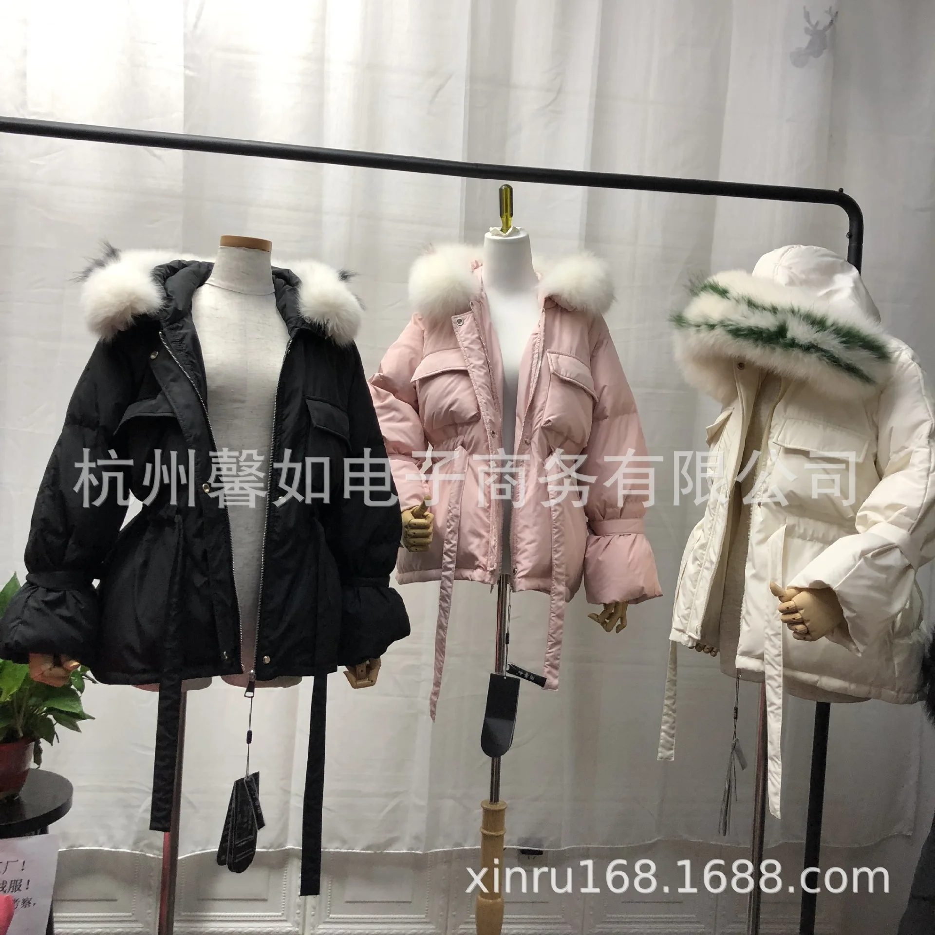 Стиль женский короткий пуховик корейский стиль Dongdaemun большой карман толстый приталенный пуховик