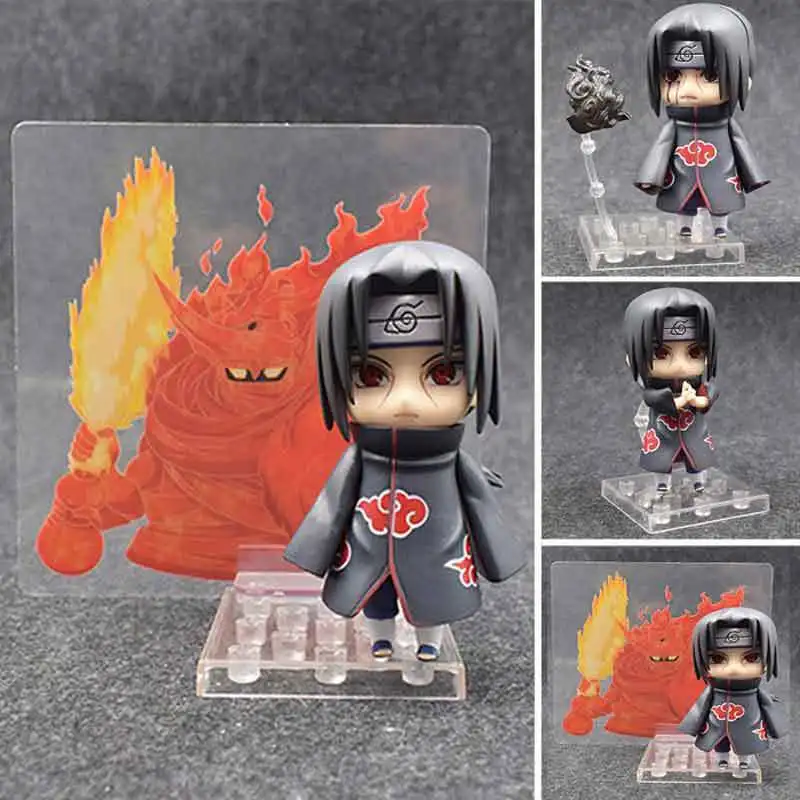 Nendoroid какаш 724 Наруто Shippuden Kurama Kyuubi Наруто 682 Саскэ Утиха 707 Итачи 820 игрушка фигурка Модель Кукла подарок - Цвет: Itachi without box