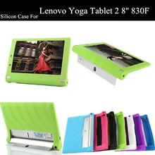 Bonne protection pour tablette de YOGA 2 8 pouces, étui en silicone souple 830 pour tablette Lenovo Yoga 2 830F 