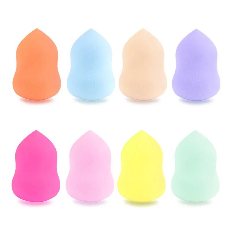 

High Quality Cosmetic Egg Non-Latex Gourd Powder Puff pao shui da Wet And Dry Dual Purpose Makeup Sponge Manufacturers Direct Se