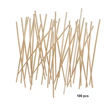 100Pcs/Pack Biodegradable Wheat Home Eco Friendly Drinking Straw Kitchen Supplies Bar Disposable Non Toxic Birthday Party