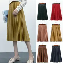 Женские кожаные плиссированные юбки-карандаш с эффектом мокрого вида, облегающая юбка с высокой талией для девушек, Клубная одежда