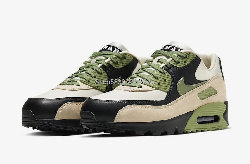 Original Jogging Shoes Nike Air Max 90 Blancas Essential Men's Shoes Outdoor Sports Shoes Women Running Shoes AJ1285-018 FD90