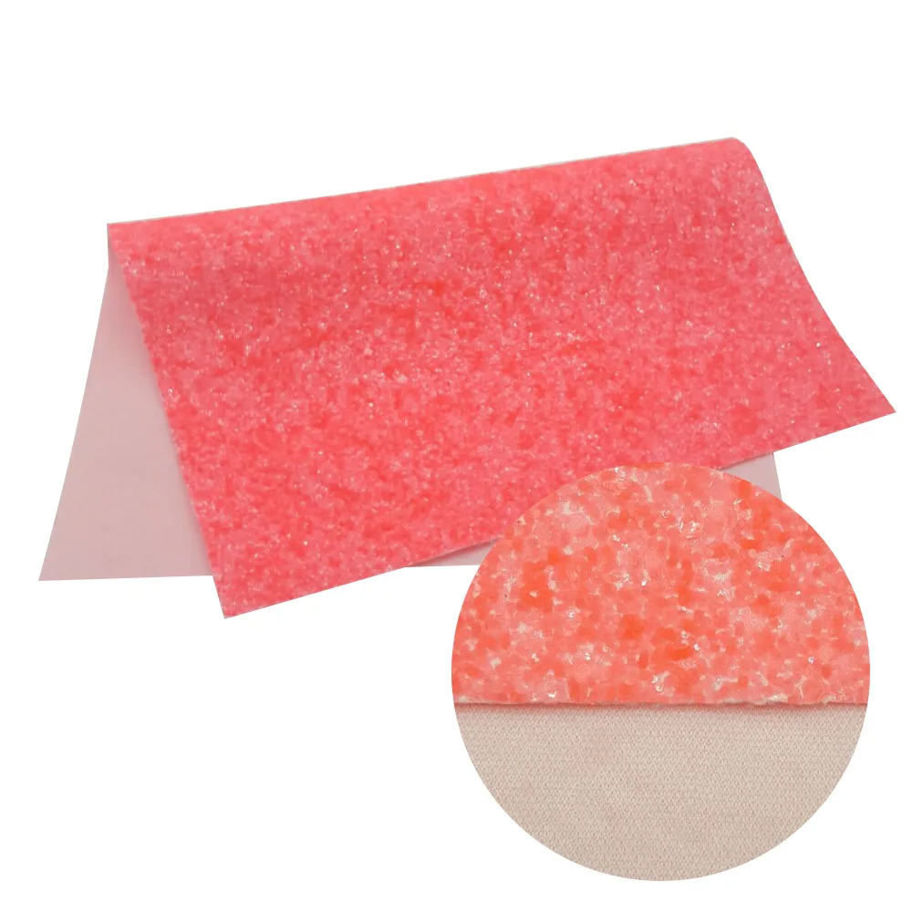 light pink 22*30 см блестящие туфли-лодочки на устойчивом Ткань Неоновый золото A4 Искусственная кожа листы Sequin синтетические Hairbow ткань, аксессуары для DIY синтетическая кожа - Цвет: light pink