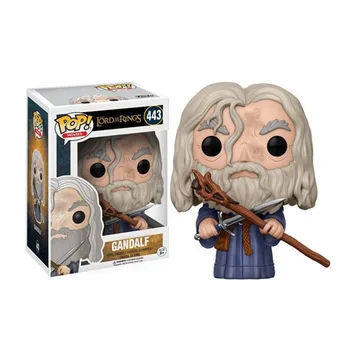 

funko pop The Lord Of The Rings Gandalf 443# Action Figure Collection Vinyl Doll Model Toys