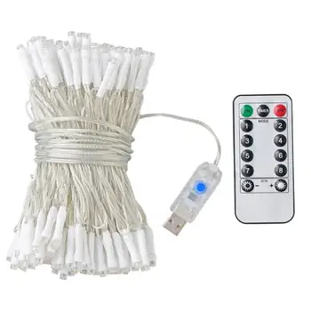 

100LED 12m USB Remote Control Fairy String Light Wedding Decorative Lamp