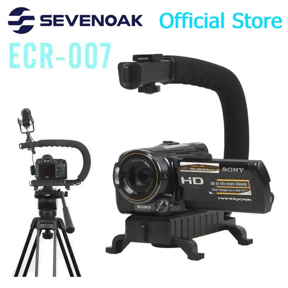 C-Shape Mount Holder Handle for DSLR//Camcorder DV Durable