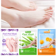 

6pair Lavender Foot Mask for Legs Whitening Dead Skin Remover Foot Peeling Mask Exfoliating Foot Spa Bath Mask Pedicure Socks