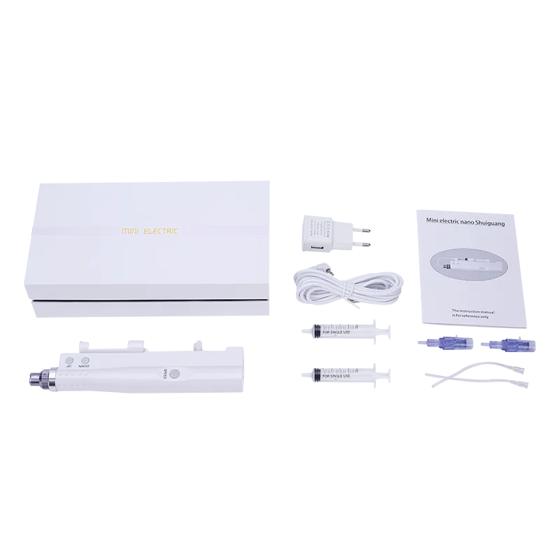  2 in 1 Wireless Hydra Injector Portable Smart Injector Mesotherapy Derma Pen Professional Hydra Pen