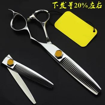 

Japan 6 Inch Professional Seamless teeth Hair Thinning Scissors Barber Shears Cut Hair Salon Tools Hairdressing Equipment Hot