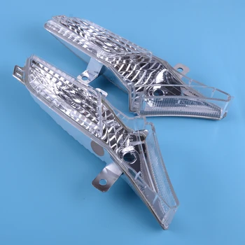 

CITALL 1 Pair Clear Right And Left Front Side Marker Light 95563103501 95563103601 Fit For Porsche Cayenne 2008