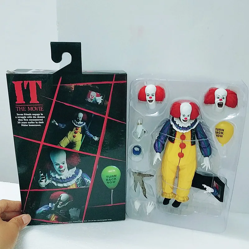 NECA 1990 фильм это Pennywise Джокер клоун старое издание фигурка модель игрушки куклы для подарка