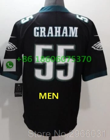 For men А+++ Качественная мужская футболка для взрослых 36 Jay Ajayi 29 LeGarrette Blount 55 Brandon Graham 4 elliott Philadelphia - Цвет: For men