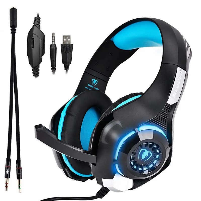 Камуфляж PS4 Play 4 Pro гарнитура бас игровые USB наушники шлем с микрофоном для Xbox One для ПК мобильный телефон