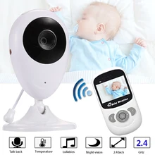 Беспроводной lcd Аудио Видео цветной Детский Монитор радио няня музыкальный Интерком IR 24h детская камера безопасности Детская рация няня