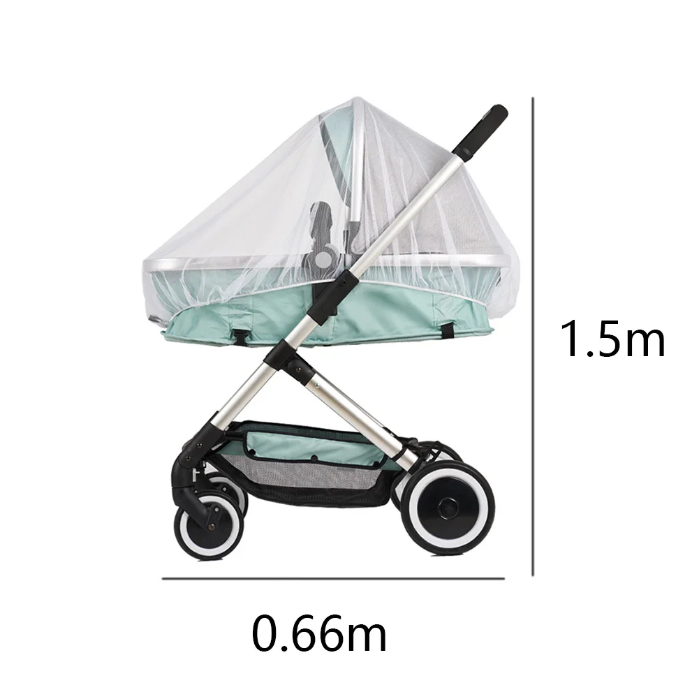 Детская коляска, летняя кроватка, детская коляска, детская коляска, москитная сетка, полное покрытие, защита от насекомых, сетка, безопасная
