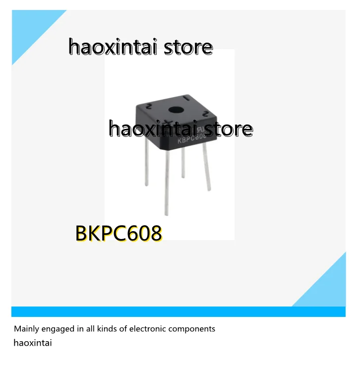 

KBPC608 линейный выпрямитель моста, квадратный мост, четыре фута