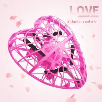 

Remote-controlled aircraft intelligent gesture telepathic quad toy levitation resistant UFO mini drone